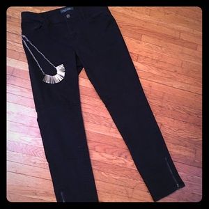 RL moto- jeans zippered ankles